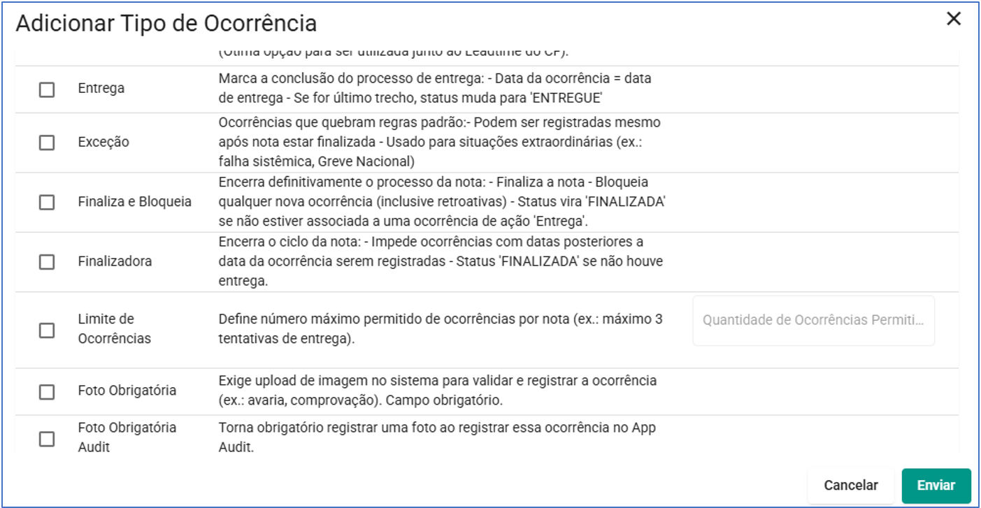 Ocorrência 1