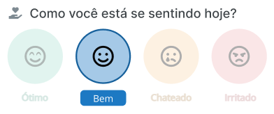 Tela inicial - Happiness Index