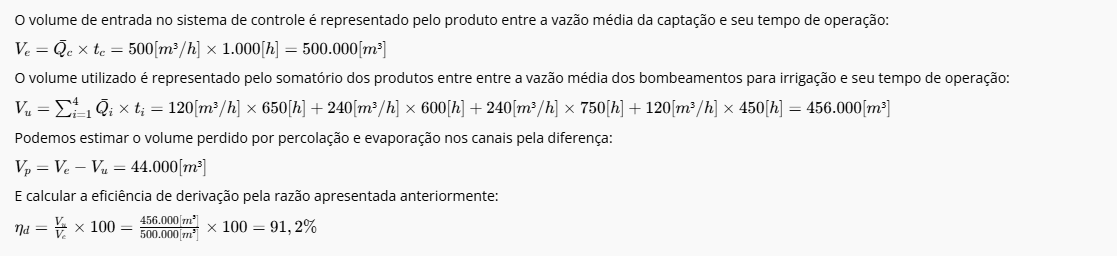 Inflow Volume Calculation