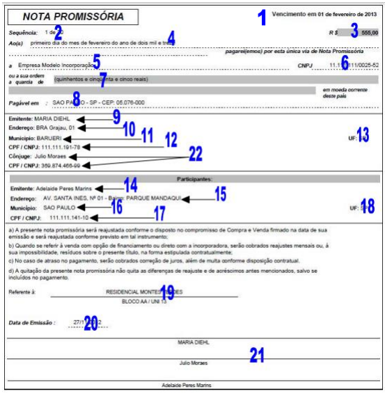 Promissória Proposta 
