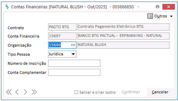 Contas Financeiras