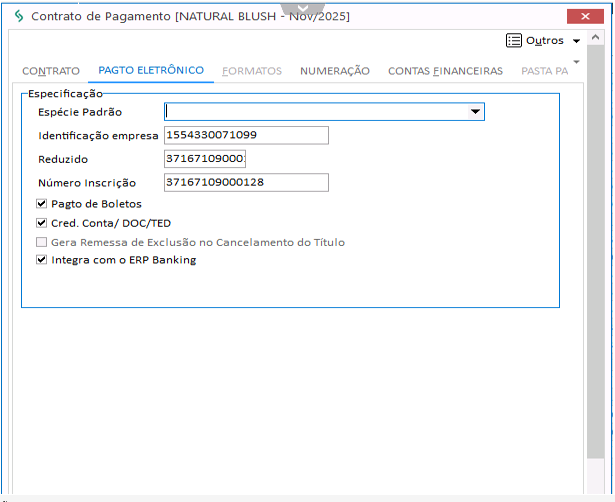 Pagamento Eletrônico