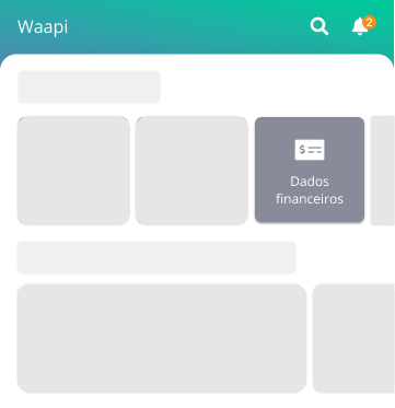 Pantalla de inicio de Waapi