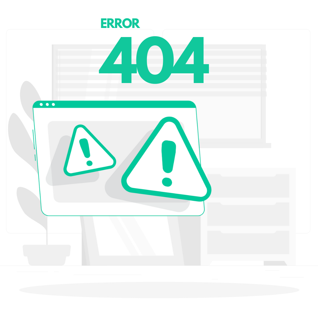 Ilustração de erro 404