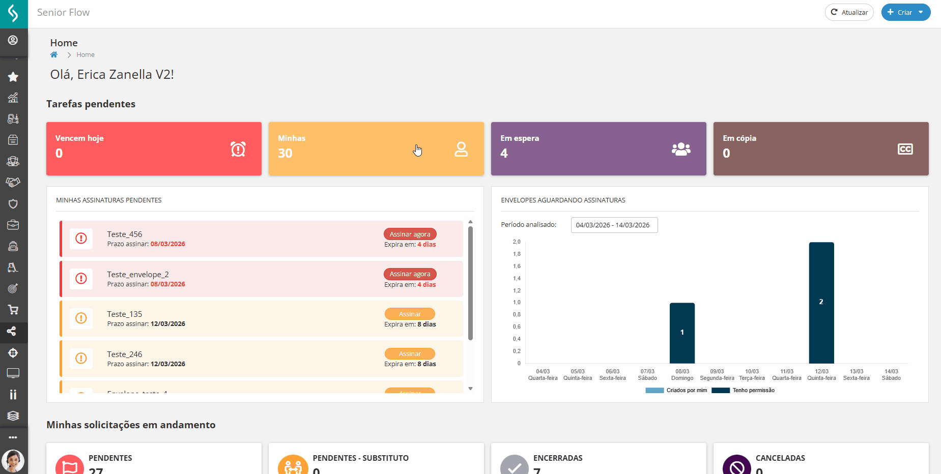 Navegação utilizando breadcrumbs