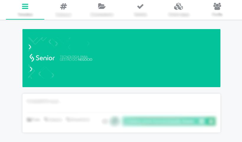 Exemplo de banner personalizado na timeline do Social