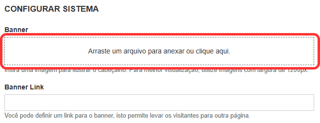 Inclusão de novo banner personalizado na timeline do Social