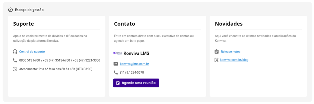 Espaço da Gestão