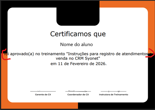 Exemplo Errado