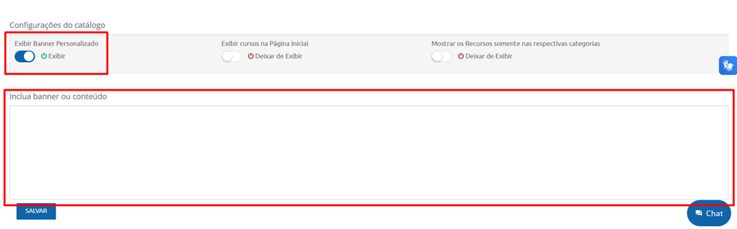Exibir Banner Personalizado
