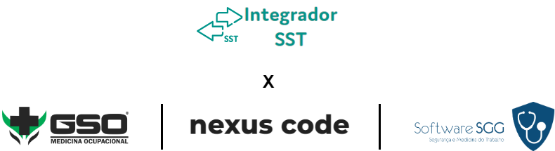 Integrador SST - Novas integrações: GSO; Nexus Code; SGG.