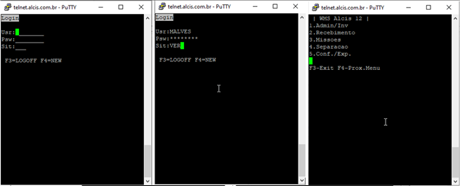 Instalação Putty e Conexão Telnet